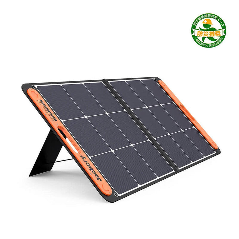 Jackery ポータブル電源 1500+Jackery ソーラーパネル SolarSaga 100(4 ...